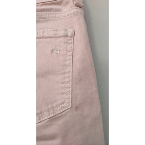 Rag & Bone Pink Capri High Rise Jeans Size 27 - Picture 7 of 7
